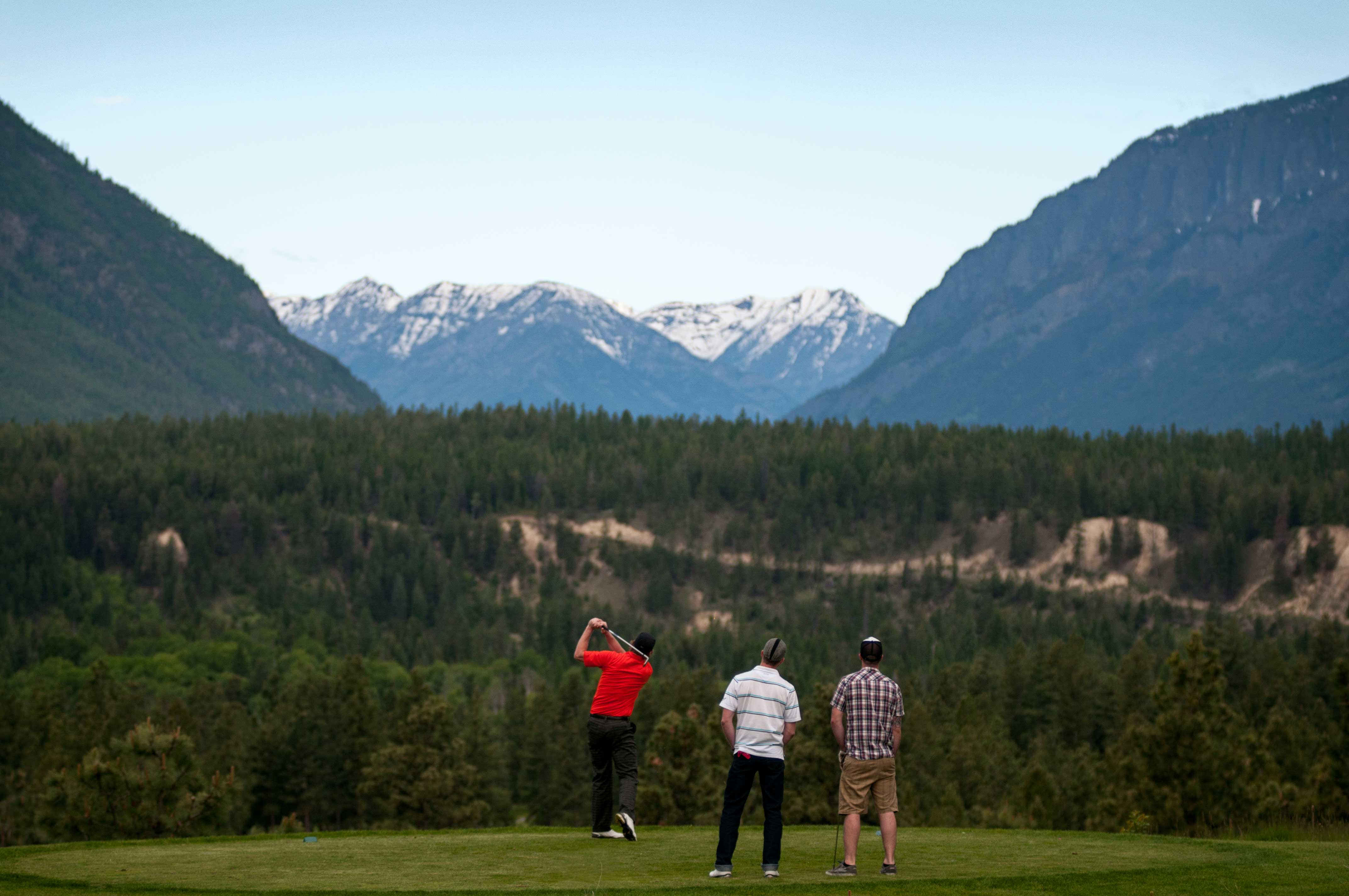 Golfing