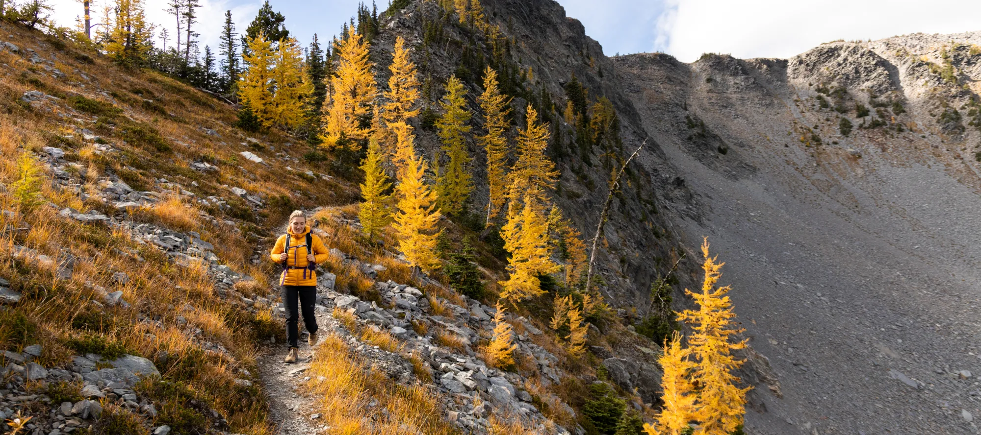 Fall hiking in Cranbrook, BC