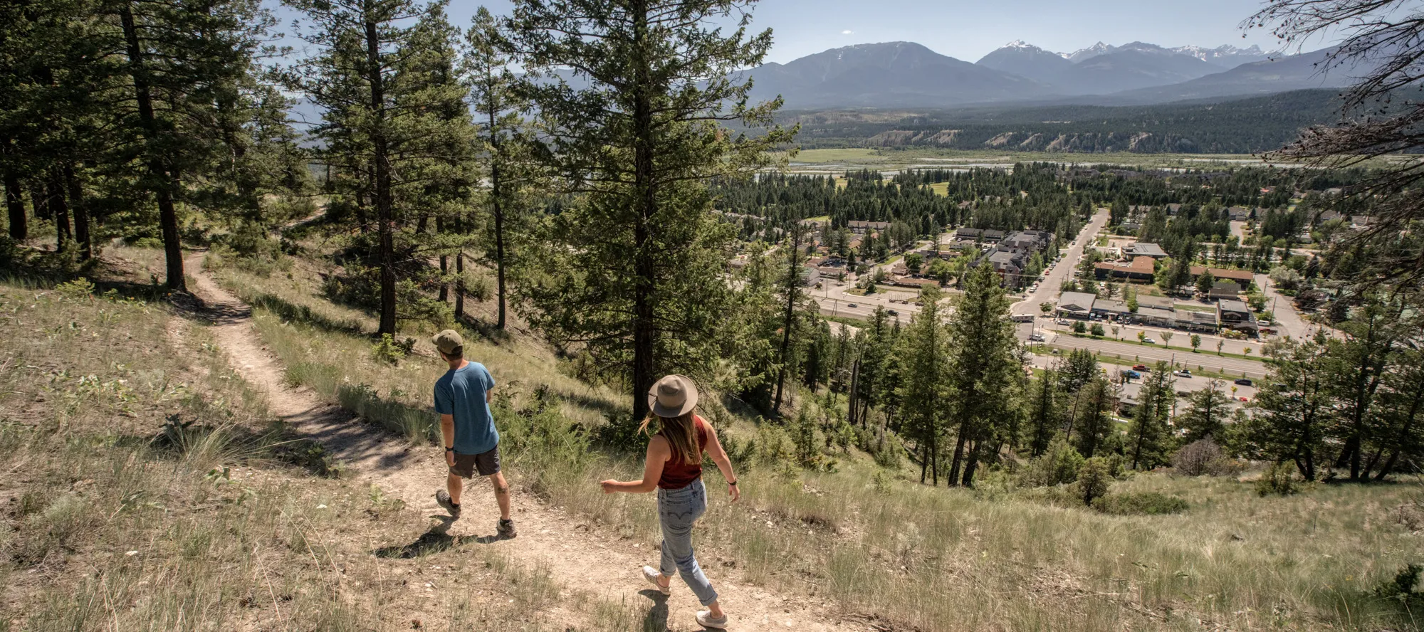 Valley View trail in Radium Hot Springs BC Photo DBC/ Mitch Winton