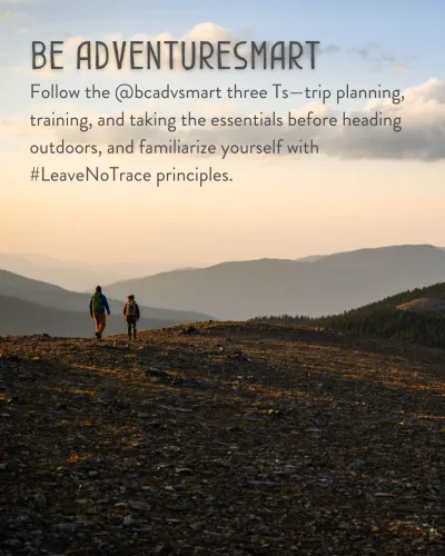 Be Adventure Smart